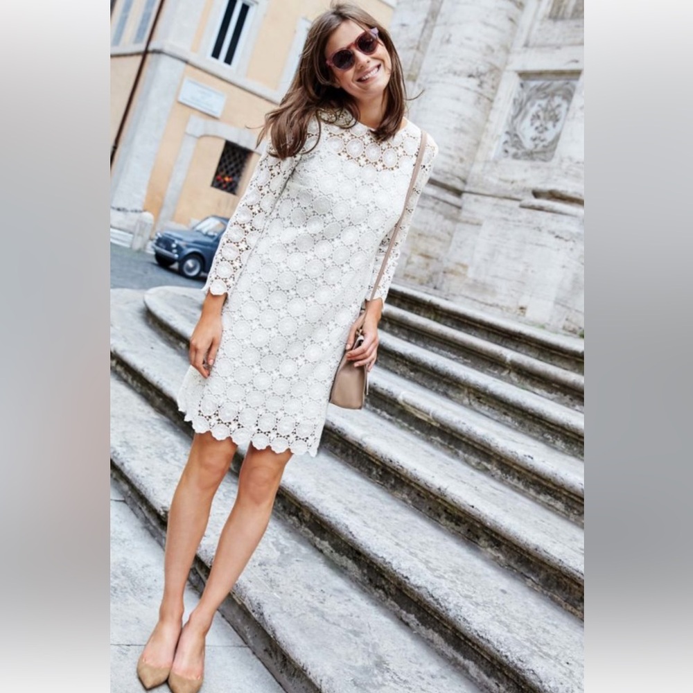 Boden Crochet Lace Dress